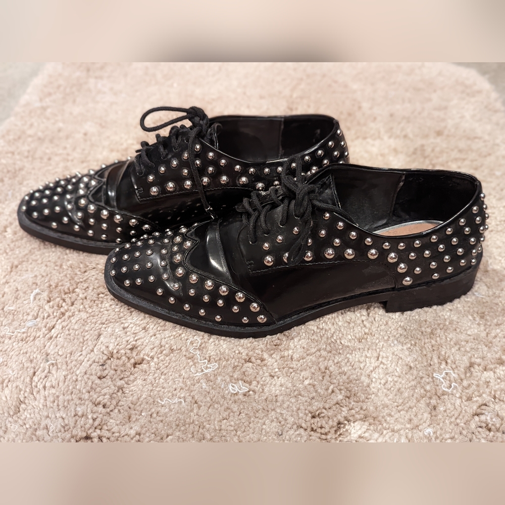 Zara Rhinestone Wingtips - Picture 2 of 5